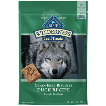 Blue Buffalo Co. BLUE Wilderness Trail Treats Grain Free Biscuits; Duck Recipe