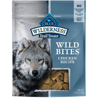 Blue Buffalo Co. BLUE Wilderness Trail Treats Wild Bites Chicken Recipe For Dogs