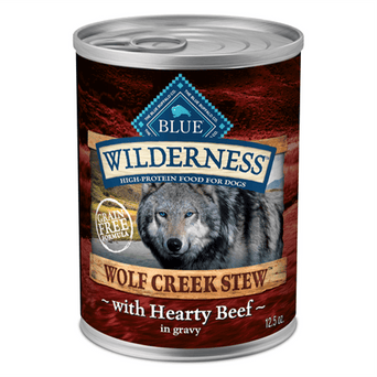 Blue Buffalo Co. BLUE Wilderness Wolf Creek Stew with Hearty Beef Canned Dog Food (SPECIAL ORDER ITEM)