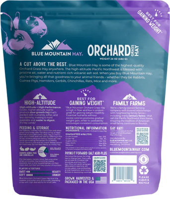 Blue Mountain Hay Blue Mountain Hay High-Altitude Orchard Grass Hay