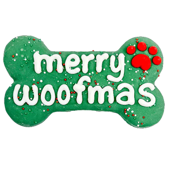 Bosco and Roxy's Bosco and Roxy's Christmas | Merry Woofmas Bone
