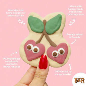 Bosco and Roxy's Bosco and Roxy's Valentine's Day | Peanut Butter Flavoured Treat Cups (Individual Cups)