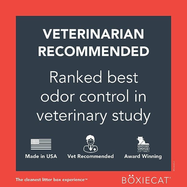 BoxieCat Boxiecat Extra Strength Scent-Free Premium Clumping Clay Cat Litter