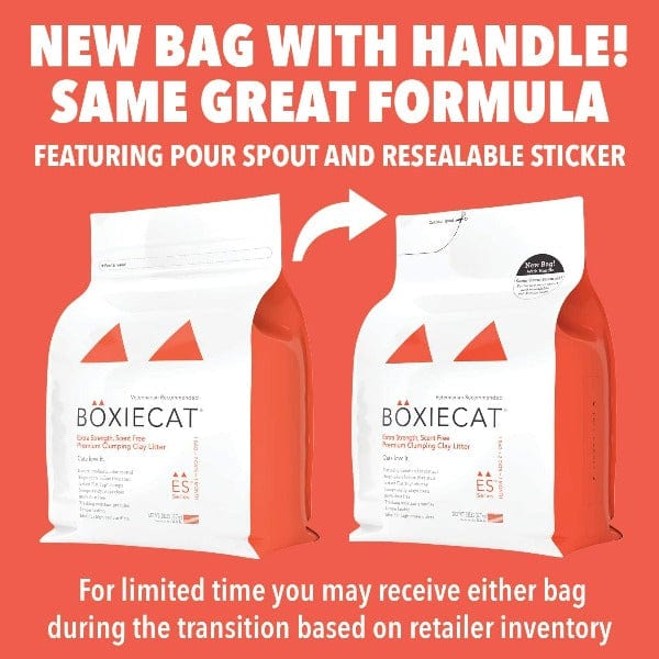 BoxieCat Boxiecat Extra Strength Scent-Free Premium Clumping Clay Cat Litter