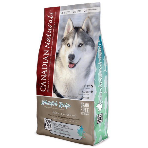 Canadian Naturals Canadian Naturals Grain Free Whitefish Recipe Dry Dog Food, 25lb