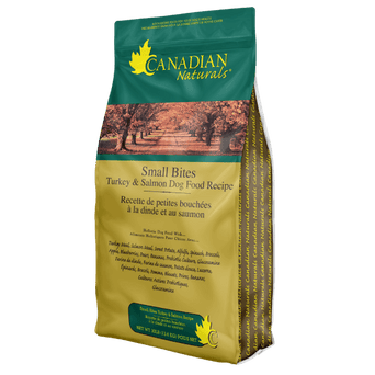 Canadian Naturals Canadian Naturals Small Bites Turkey & Salmon Dry Dog Food, 5lb