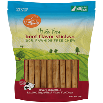 Canine Naturals Canine Naturals Hide Free Beef Sticks Dog Chew