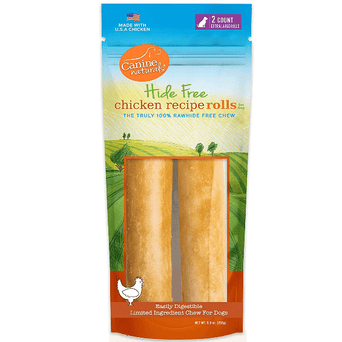 Canine Naturals Canine Naturals Hide Free Chicken Rolls Dog Chew