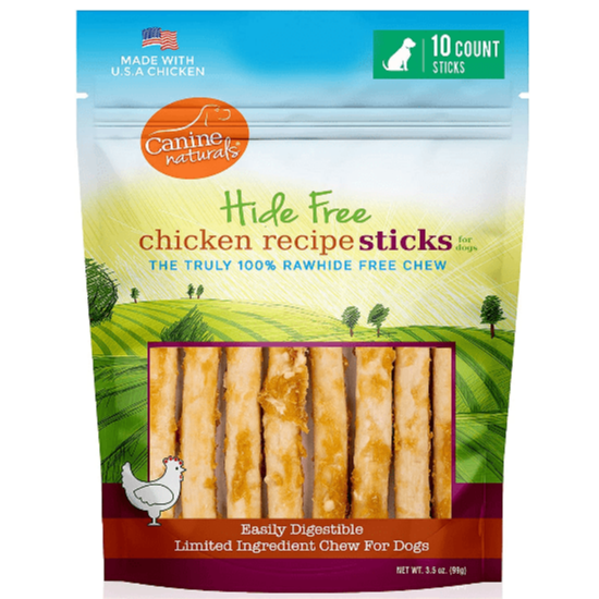 Canine Naturals Hide Free Chicken Sticks Dog Chew Petland Canada