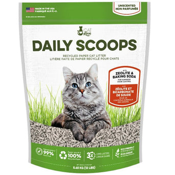 Cat Love Cat Love Daily Scoops Recycled Paper Cat Litter