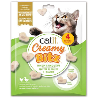 Catit Catit Creamy Bitz Chicken & Duck Recipe Cat Treats