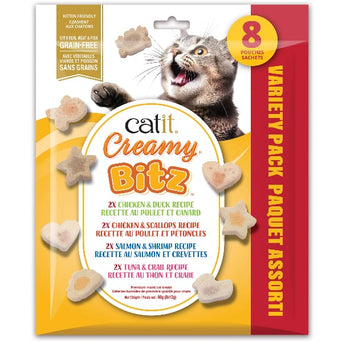 Catit Catit Creamy Bitz Variety Pack Cat Treats