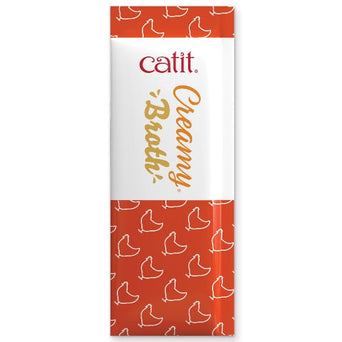 Catit Catit Creamy Broth Chicken & Liver Recipe Cat Treat