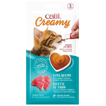 Catit Catit Creamy Lickable Tuna Recipe Cat Treats