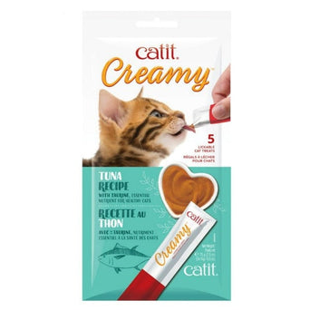 Catit Catit Creamy Lickable Tuna Recipe Cat Treats