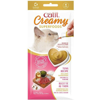 Catit Catit Creamy Superfood Tuna Recipe with Coconut and Wakame Cat Treat