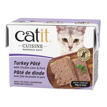 Catit Catit Cuisine Turkey Pâté with Chicken Liver & Pork Wet Cat Food