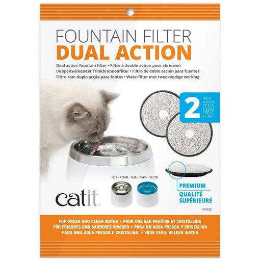 Catit Catit Dual Action Fountain Filter 2-Pack