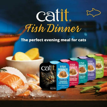 Catit Catit Fish Dinner with Tilapia & Potato Wet Cat Food