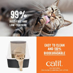 Catit Catit Go Natural! Pea Husk Lavender-Scented Clumping Cat Litter