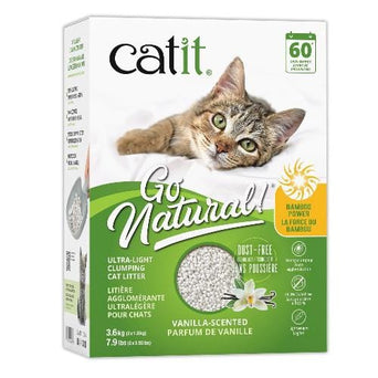 Catit Catit Go Natural! Ultra-Light Clumping Bamboo Cat Litter