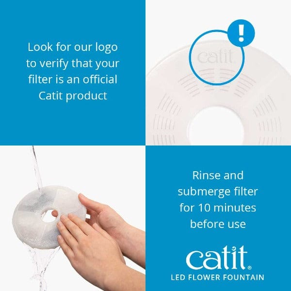 Catit led flower sales fountain