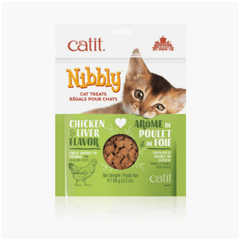 Catit Catit Nibbly Chicken & Liver Flavour Cat Treats