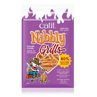Catit Catit Nibbly Grills Chicken & Scallop Recipe Cat Treats