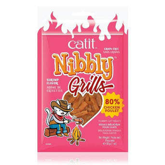 Catit Catit Nibbly Grills Chicken & Shrimp Recipe Cat Treats