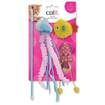 Catit Catit Sea Animal Set Cat Toy (3-Pack)