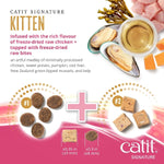 Catit Catit Signature Freeze-Dried Raw Nutrition Chicken Recipe Dry Kitten Food, 1.8kg
