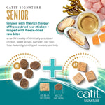 Catit Catit Signature Freeze-Dried Raw Nutrition Senior Chicken Recipe Dry Cat Food