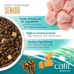 Catit Catit Signature Freeze-Dried Raw Nutrition Senior Chicken Recipe Dry Cat Food