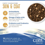 Catit Catit Signature Freeze-Dried Raw Nutrition Skin & Coat Ocean Fish Recipe Adult Dry Cat Food