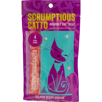 Catit Scrumptious Catto Salmon Recipe Mousse Cat Treats