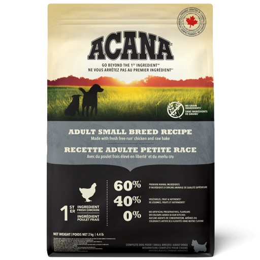 Champion Petfoods Acana Adult Small Breed Recipe Dry Dog Food