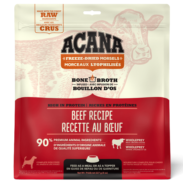 Acana freeze deals dried dog food