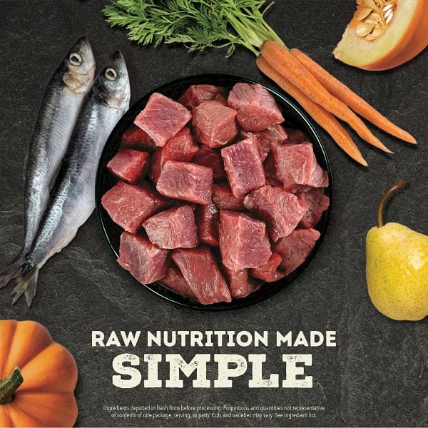 Champion Petfoods ACANA Beef Recipe Freeze Dried Dog Food, Patties
