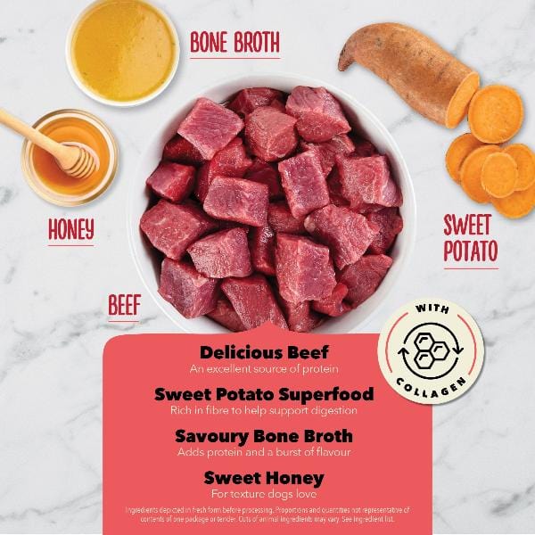 Champion Petfoods ACANA Chewy Strips, Beef Recipe