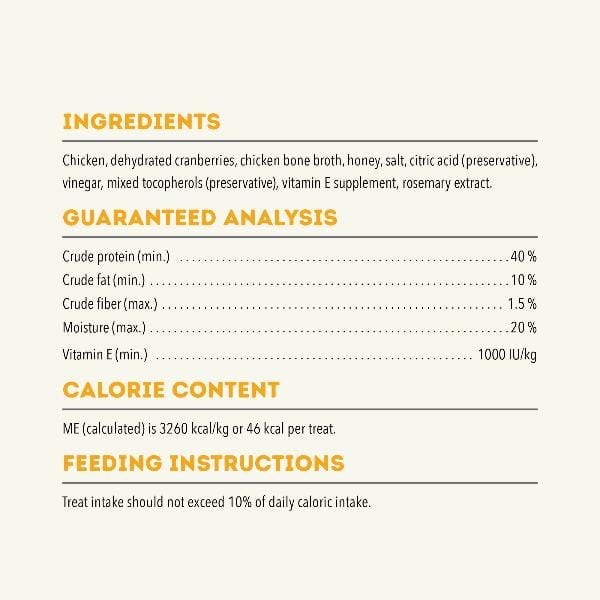 Champion Petfoods ACANA Chewy Strips, Chicken Recipe