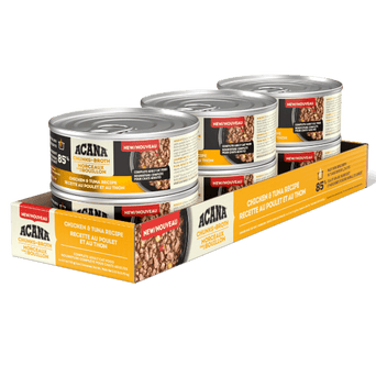 Champion Petfoods ACANA Chunks in Broth Chicken & Tuna Recipe Canned Cat Food, 5.5oz