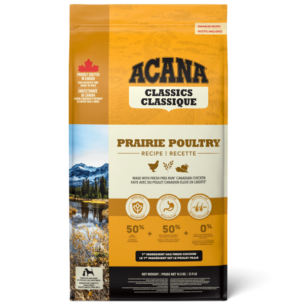 Champion Petfoods Acana Classics Prairie Poultry Dry Dog Food