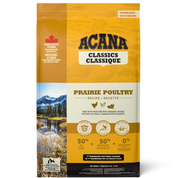 Champion Petfoods Acana Classics Prairie Poultry Dry Dog Food