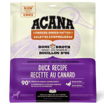 Champion Petfoods ACANA Duck Recipe Freeze Dried Dog Food