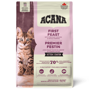 Champion Petfoods Acana First Feast Dry Kitten Food, 1.8 kg