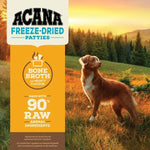 Champion Petfoods ACANA Free-Run Chicken Recipe Freeze Dried Dog Food, Patties