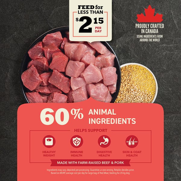 Champion Petfoods ACANA Healthy Grains Red Meat Recipe Dry Dog Food