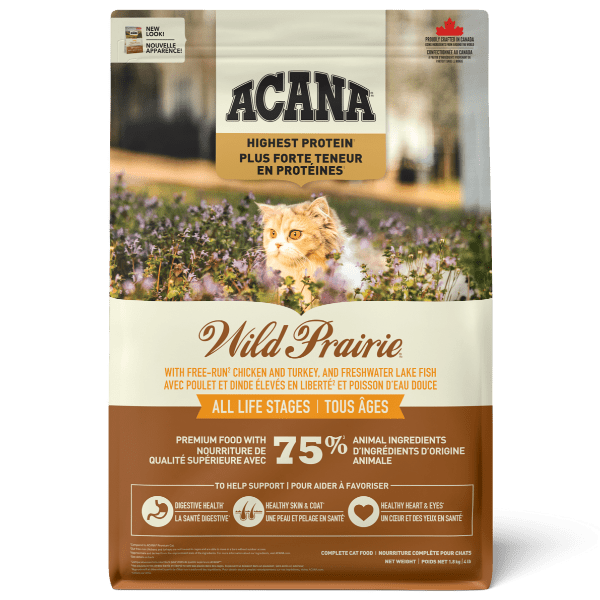 Champion Petfoods ACANA Highest Protein Wild Prairie Dry Cat Food