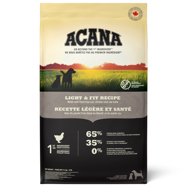 Champion Petfoods Acana Light & Fit Recipe Dry Dog Food