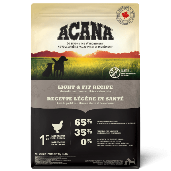 Champion Petfoods Acana Light & Fit Recipe Dry Dog Food
